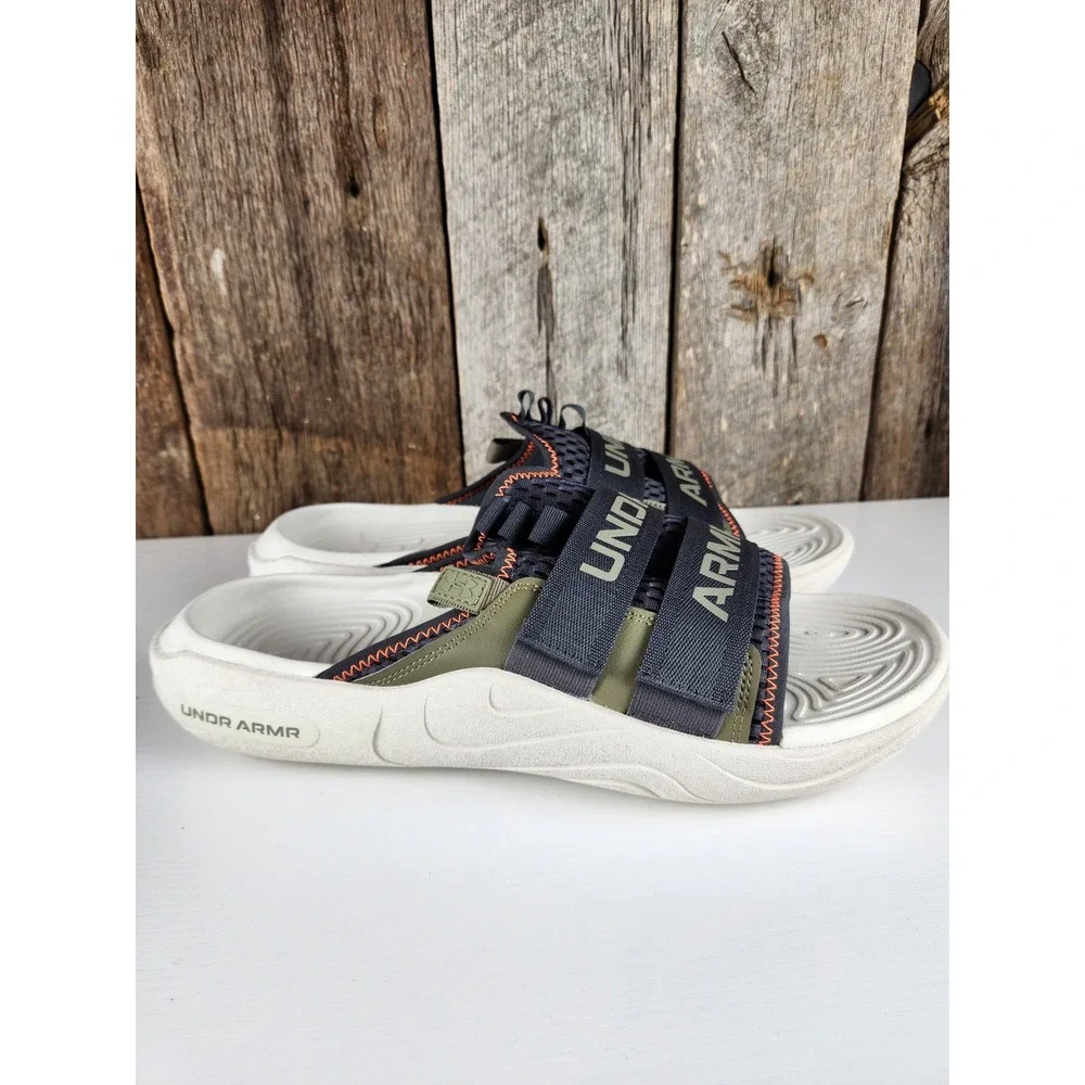 Under Armour Ignite Alpha Slides Mens 13 3025051-100